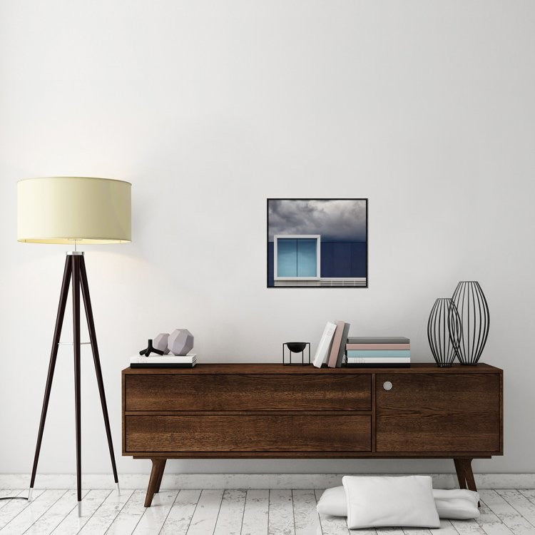 "Nothing To Show." Framed Canvas Giclee by Harry Verschelden, 23x20"