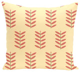 Petal Pusher Floral Print Pillow, Seed, 20"x20"