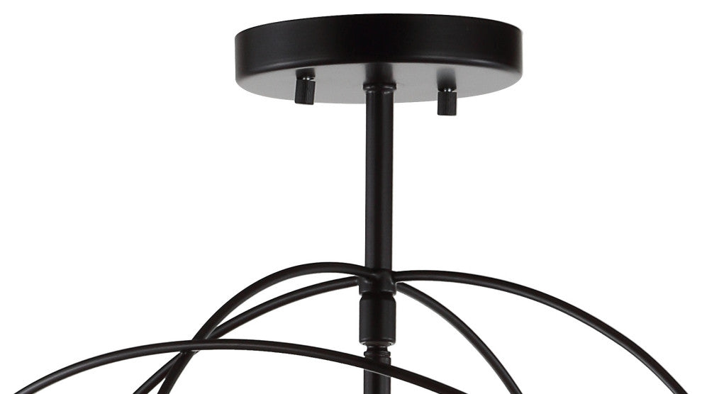Alma 12" Metal LED Flush Mount, Oil Rubbed Bronze