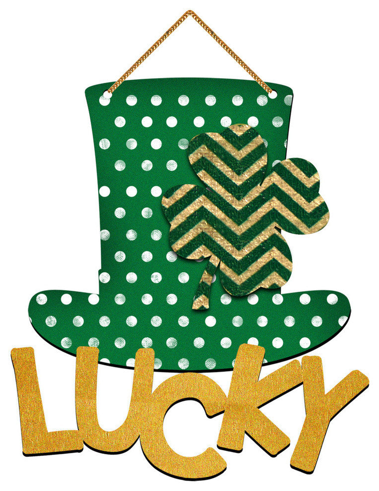 Lucky Hat Magnets, Set of 3, Ornament
