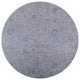 Ahgly Company Indoor Round Mid-Century Modern Area Rugs, 5' Round