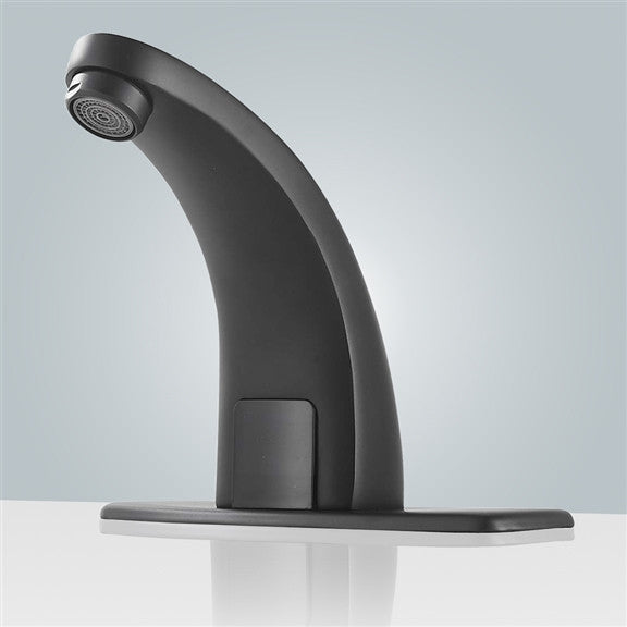 BathSelect Automatic Touchless Sensor Faucet, Black Regular