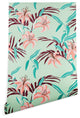 Deny Designs Holli Zollinger Tigerlily Wallpaper, Green, 2'x8'