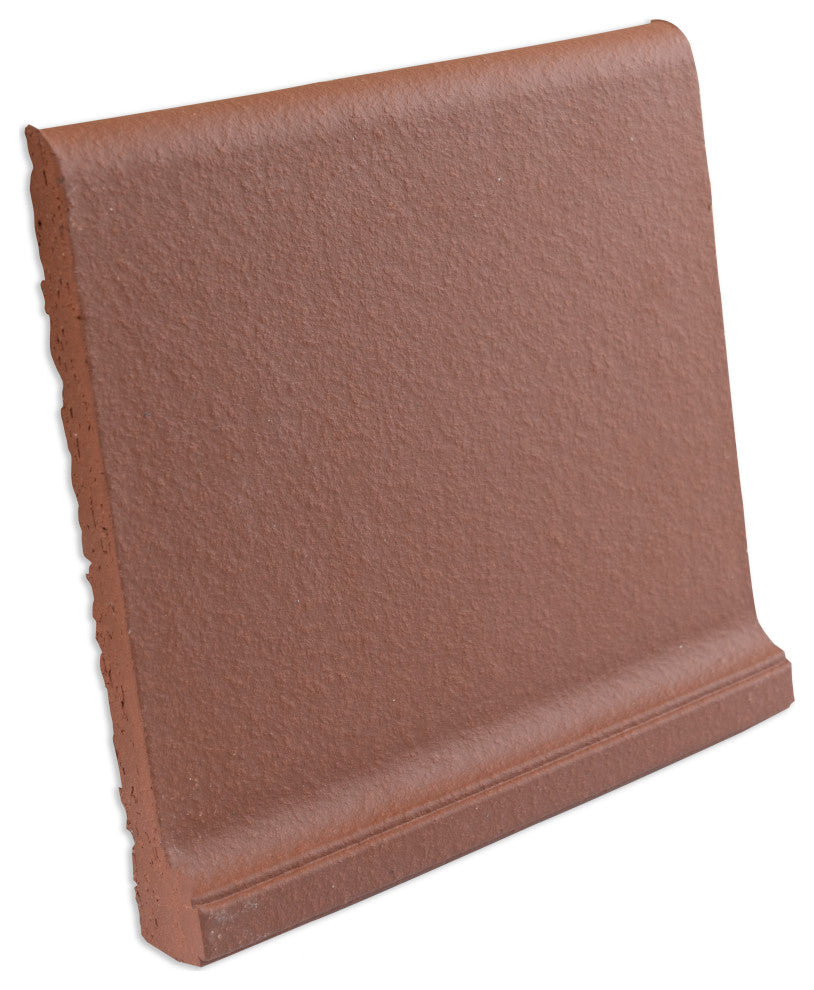 Quarry Cove Base Red II Ceramic Floor and Wall Trim