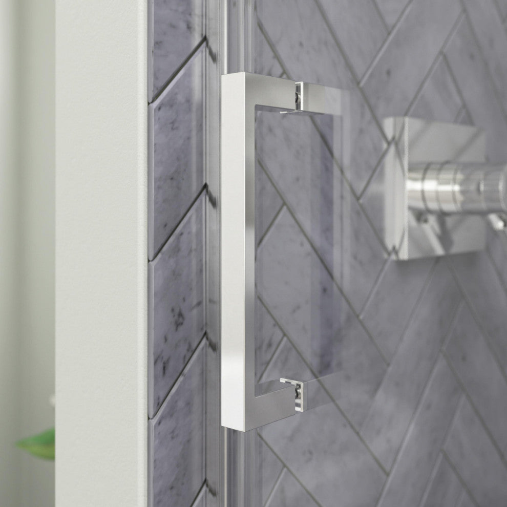 Delta SDES860-R Commix 76"H x 60"W Sliding Frameless Shower Door - Polished
