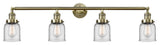 Innovations 215-Ab-S-G52-Led 4 Light Dimmable Led 42" Adjustable Vanity Light
