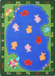 Kid Essentials Rug, Fishin' Fun, 3'10"x5'4"