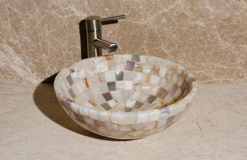 L-VMR-SS-16WL Polished #12 Vessel Sink