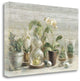 "Greenhouse Orchids On Wood" By Danhui Nai, Giclee Print on Gallery Wrap Canvas