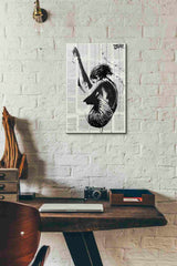 Epic Graffiti "Dive" by Loui Jover, Giclee Canvas Wall Art, 12"x18"