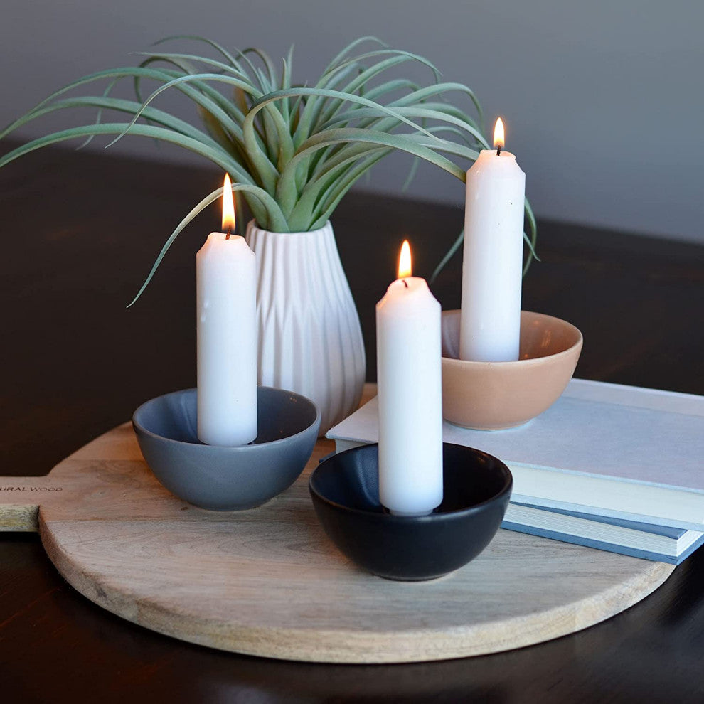 Candle Stick Holders, Set of 3