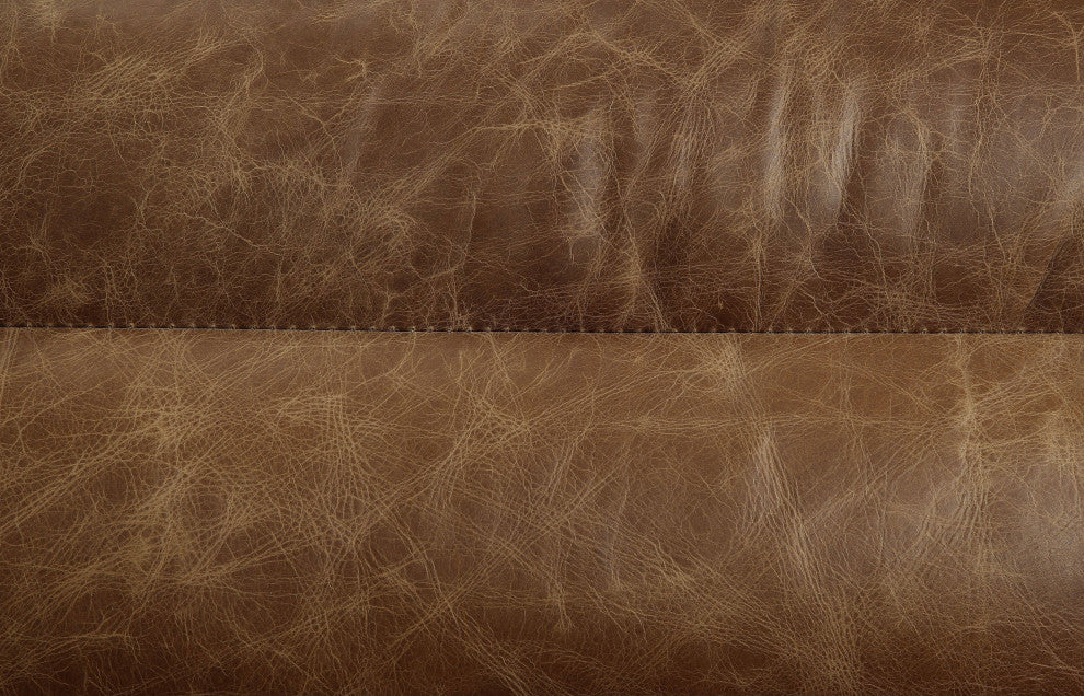 ACME Rafer Sofa, Cocoa Top Grain Leather