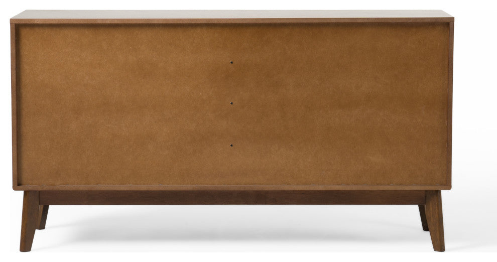 Nova Domus Kamela -Modern Walnut Bedroom Set, Eastern King
