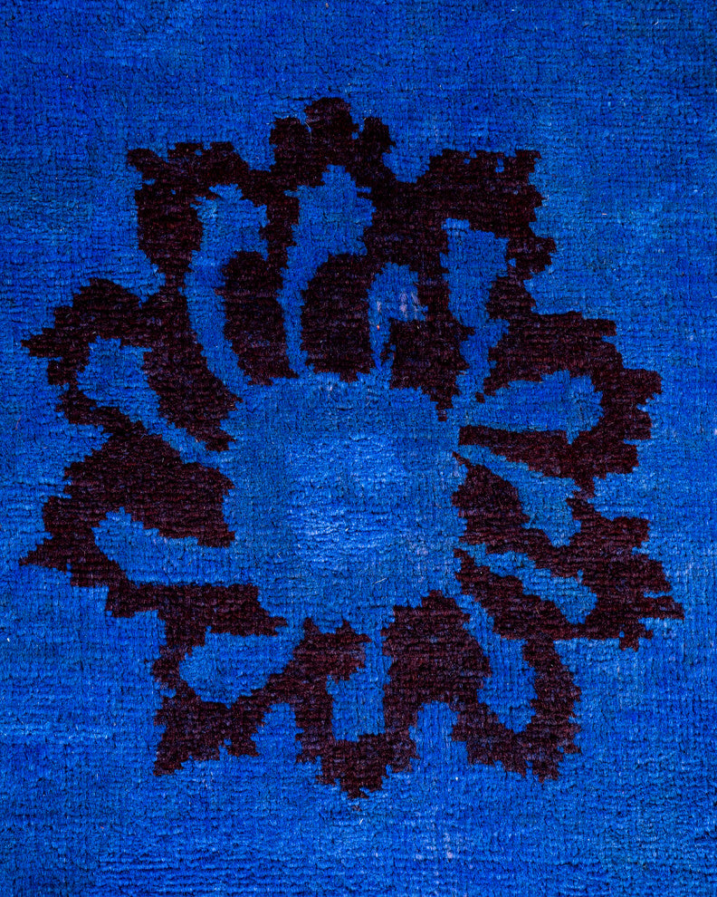 Vibrance, One-of-a-Kind Handmade Area Rug Blue, 15'4"x12'1"