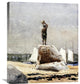 "Boy Hailing Schooners" Artwork, 25" x 30"