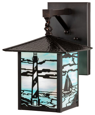 9 Wide Seneca Lighthouse Sailboat Wall Sconce