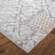 Weave & Wander Edwardo Tribal Rug, Ivory/Gray, 12' x 15' Rug