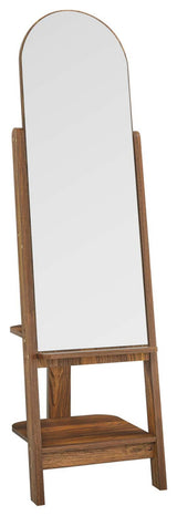 Ascend Standing Mirror, Walnut
