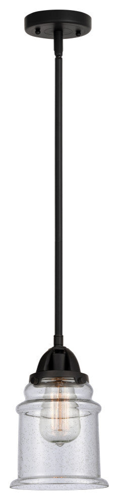 Canton Mini Pendant, Matte Black, Seedy, Seedy