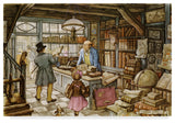 Anton Pieck 'Vintage Book Store' Canvas Art