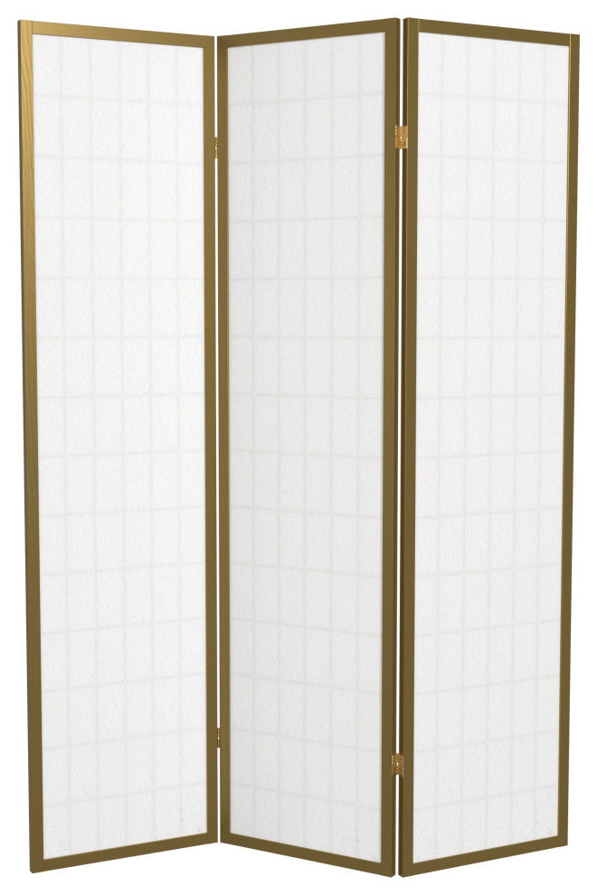 6' Tall Window Pane, Special Edition, Gold, 3 Panels