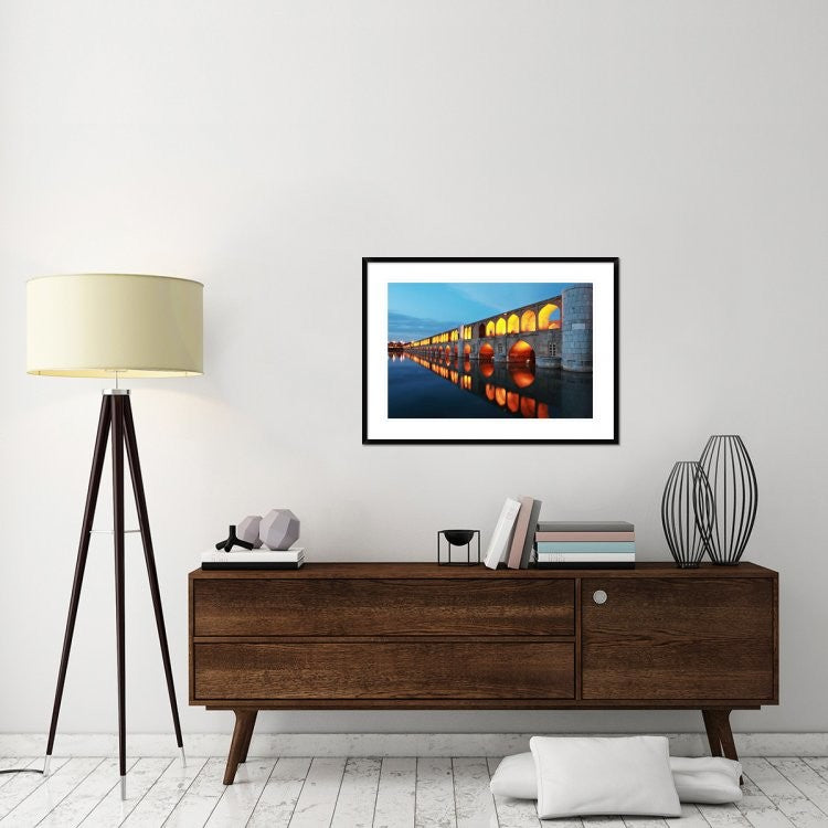 "33 Pol" Framed Digital Print by Mohammadreza Momeni, 38"x28"