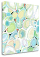 "Mint Cocktail" By Jan Weiss, Giclee Print on Gallery Wrap Canvas, Ready to Hang