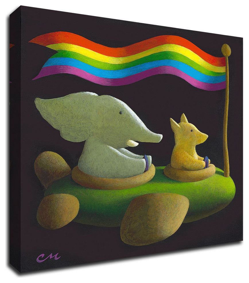 Freedom by Chris Miles, Print on Canvas, 16"x16"