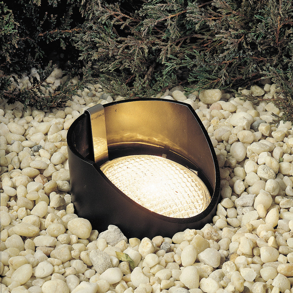 Kichler Accent and Deck Lighting Black One Light In-Ground 15088BK