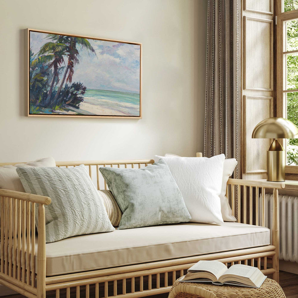 "Naples' Sandy Playground" - A Seaside Serenity Piece