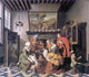 II Jan Horemans Tea Time, 20"x25" Gallery Wrapped Canvas Print
