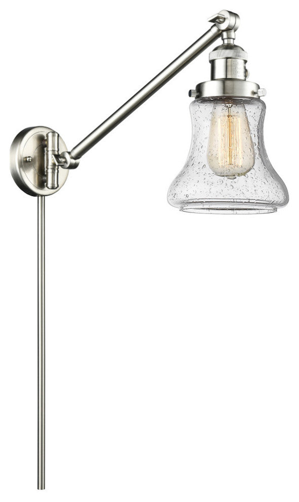 Innovations Lighting 237-Sn-G194-Led 1 Light Dimmable Led Swing Arm