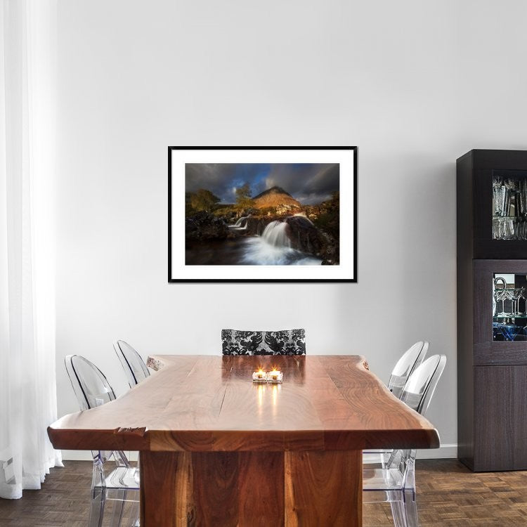 "Scotland" Framed Digital Print by Krzysztof Nowakowski, 44x32"