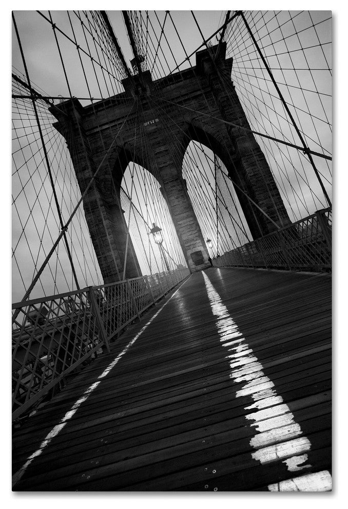 "Brooklyn Bridge Study I" Canvas Art by Moises Levy