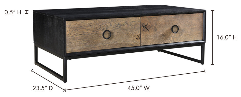 Rustic Heath Coffee Table - Natural