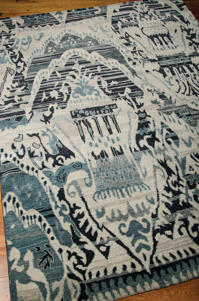 NOURISON DUNE INDIGO AREA RUG