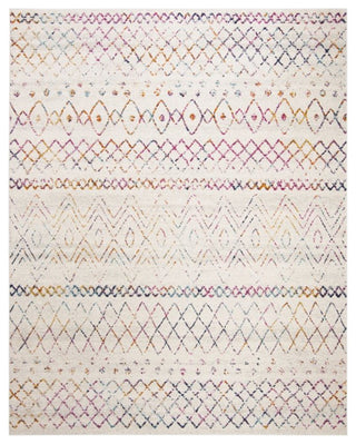 Safavieh Madison 6'7" x 9'2" Rug in Ivory and Fuchsia