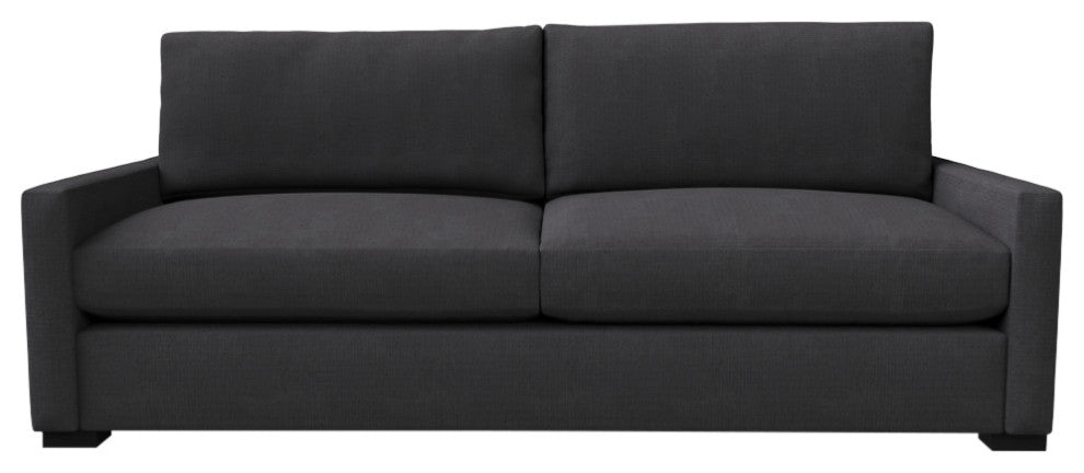 Nativa Interiors Revolution 83" Sofa, Charcoal, Depth: Classic