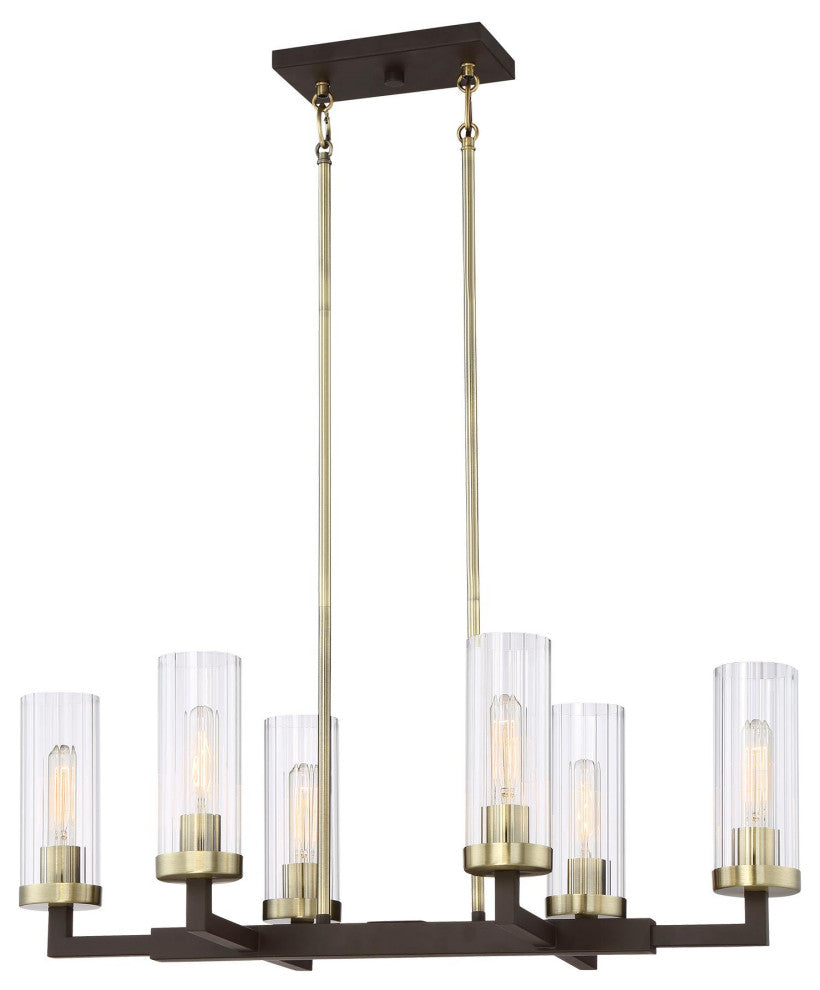 Minka-Lavery Ainsley Court Six Light Island Pendant 3046-560