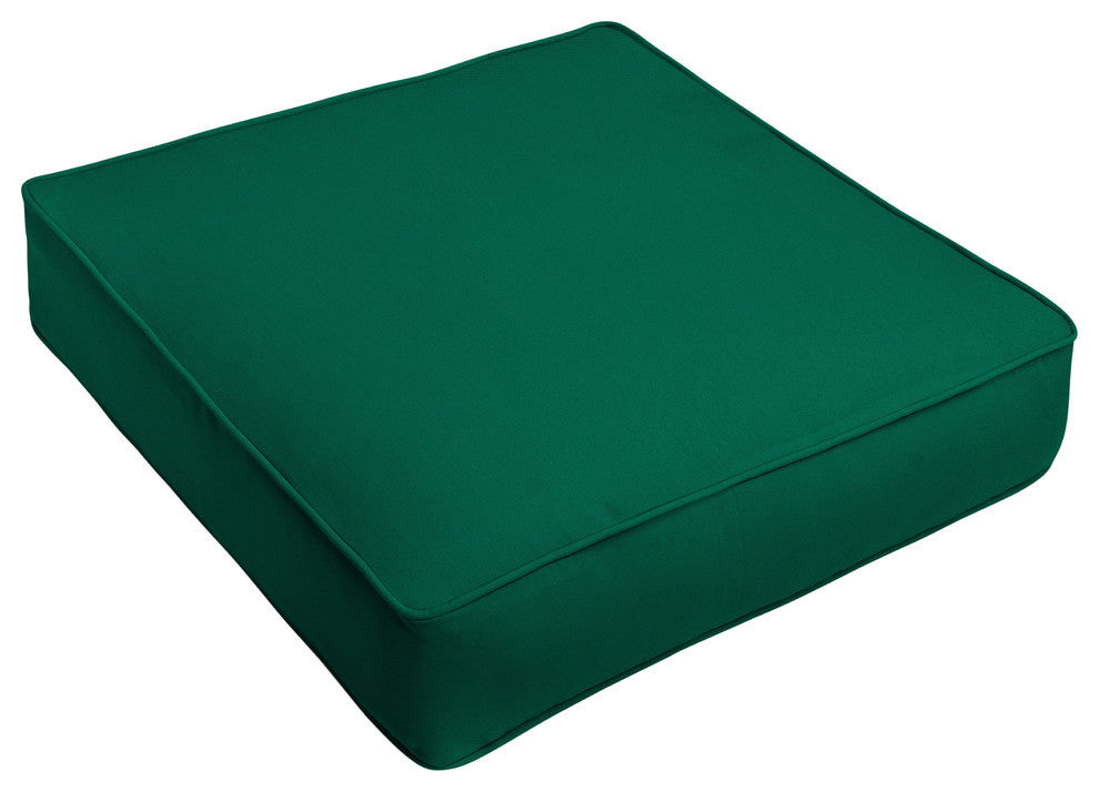 Sunbrella Forest Green Outdoor Deep Seating, 23x27