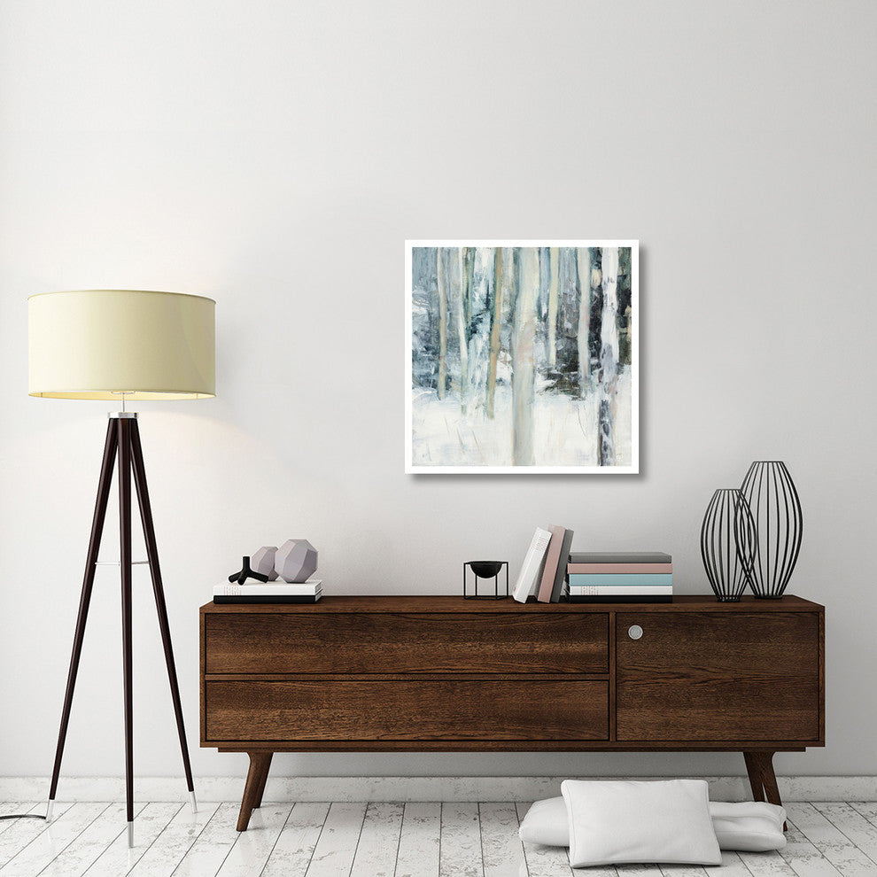 "Winter Woods I" Digital Paper Print by Julia Purinton, 32"x32"