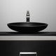 Vetro European Vessel Sink, Black