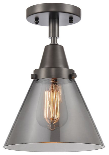 INNOVATIONS LIGHTING 447-1C-OB-G43 Large Cone Flush Mount