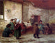 Antoine Joseph Moulinet A Break From School, Gallery Wrapped Canvas, 21"x28"