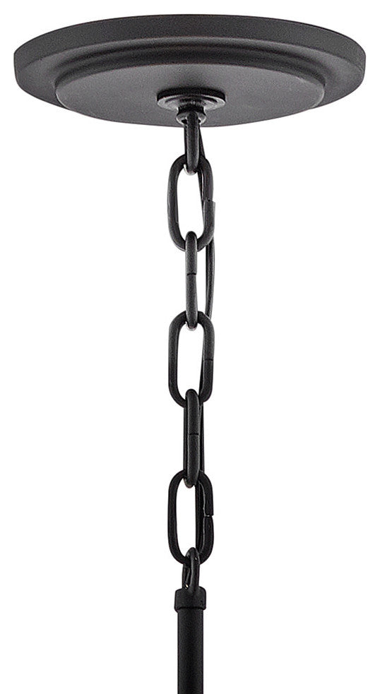 Hinkley Seabrook Medium Chandelier, Black