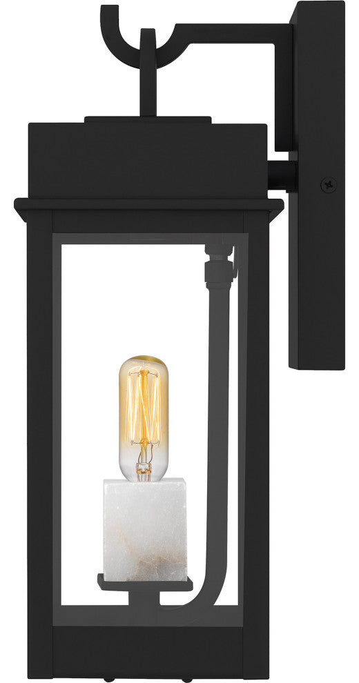 Quoizel CAM8407 Carmen 13" Tall Outdoor Wall Sconce - Matte Black