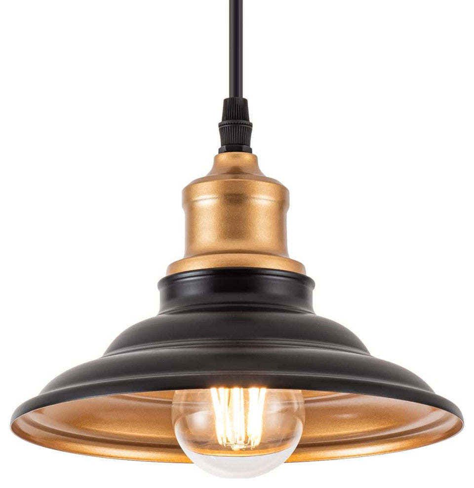 Black Pendant Lighting for Kitchen Island Barn Gold Hanging Pendant Light