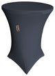 Round Spandex Cover for Bar High Cocktail Table, 36" Round 42" High, Navy