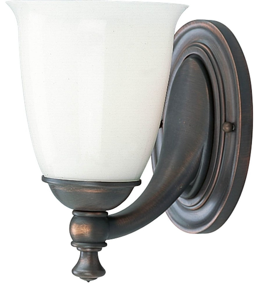 Progress Lighting 1-100W Medium Bath Bracket, Venetian Bronze