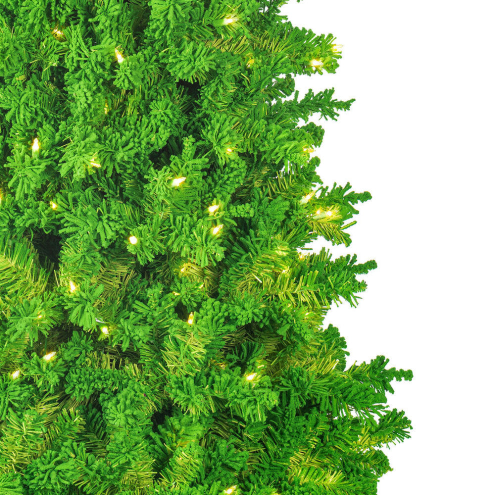 Vickerman Flocked Lime Fir Artificial Christmas Tree